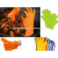 Großhandel China Professional Hersteller für Küche Kochen Durable Hitzebeständige Silikon Ofen Mitt / BBQ Grill Handschuhe